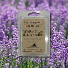 Load image into Gallery viewer, 'White Sage & Lavender' Wax Melt