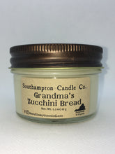 Load image into Gallery viewer, 'Grandma's Zucchini Bread' in Rustic 4 oz. Jelly Jar