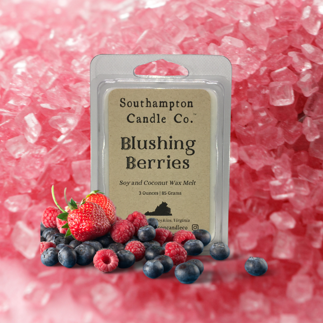 Berry Scented Wax Melts, Hand-poured Strawberries, Raspberries and