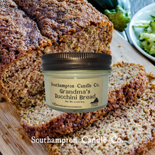 Load image into Gallery viewer, 'Grandma's Zucchini Bread' in Rustic 4 oz. Jelly Jar
