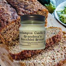 Load image into Gallery viewer, 'Grandma's Zucchini Bread' 8 oz. Rustic Mason Jar