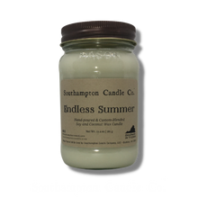 Load image into Gallery viewer, 'Endless Summer' in 16 oz. Rustic Mason Jar