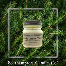 Load image into Gallery viewer, 'Christmas Tree' in 8 oz. Rustic Mason Jar
