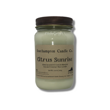 Load image into Gallery viewer, 'Citrus Sunrise™' in 16 oz. Rustic Mason Jar