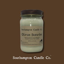 Load image into Gallery viewer, 'Citrus Sunrise™' in 16 oz. Rustic Mason Jar