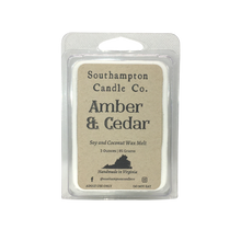 Load image into Gallery viewer, 'Amber & Cedar' Wax Melt