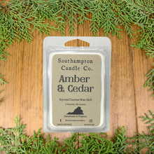 Load image into Gallery viewer, 'Amber & Cedar' Wax Melt