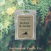 Load image into Gallery viewer, 'Amber & Cedar' Wax Melt