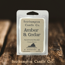 Load image into Gallery viewer, 'Amber & Cedar' Wax Melt