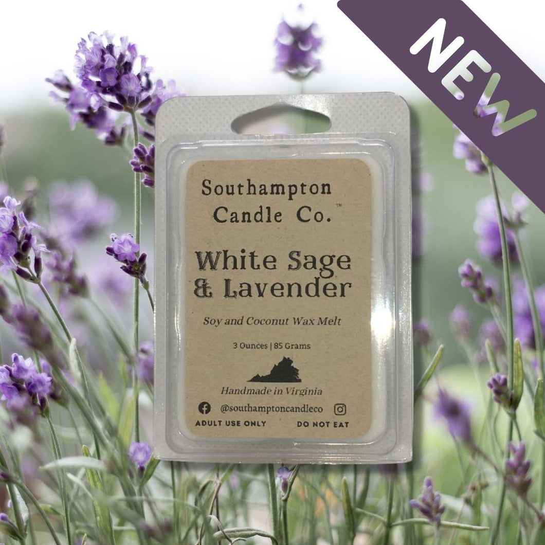 'White Sage & Lavender' Wax Melt