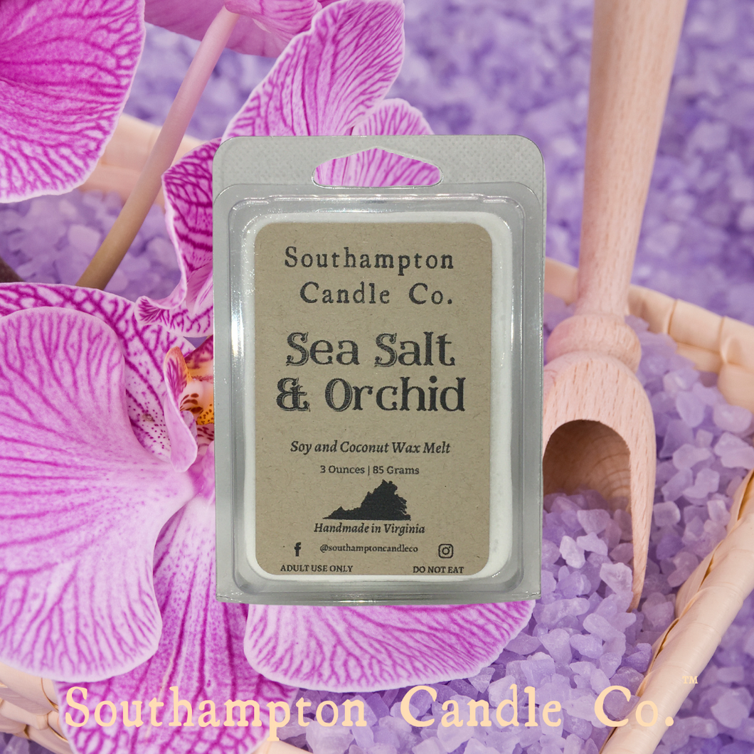 'Sea Salt & Orchid' Wax Melt